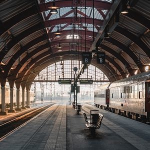 Malmö, Schweden, Bahnhof, Nachtzug