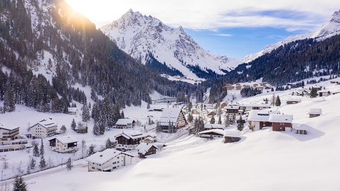 Gargellen, Wintersportorte in Österreich