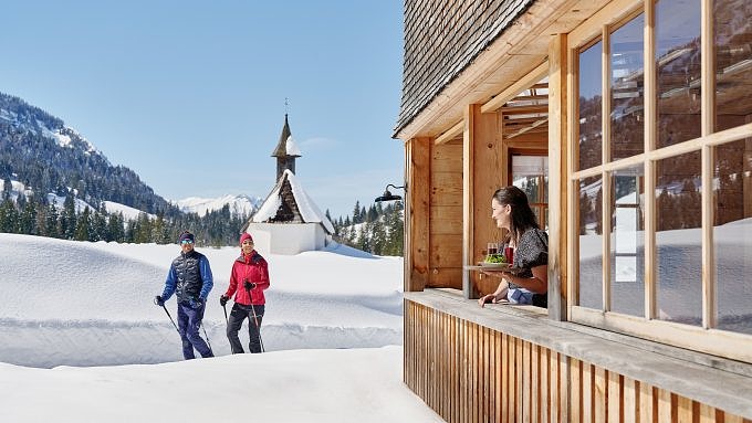 Winterwandern bregenzerwald, Winterurlaub Österreich