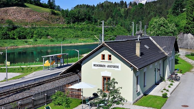 Urlaub am Bahnhof Wienerbruck-Josefsberg