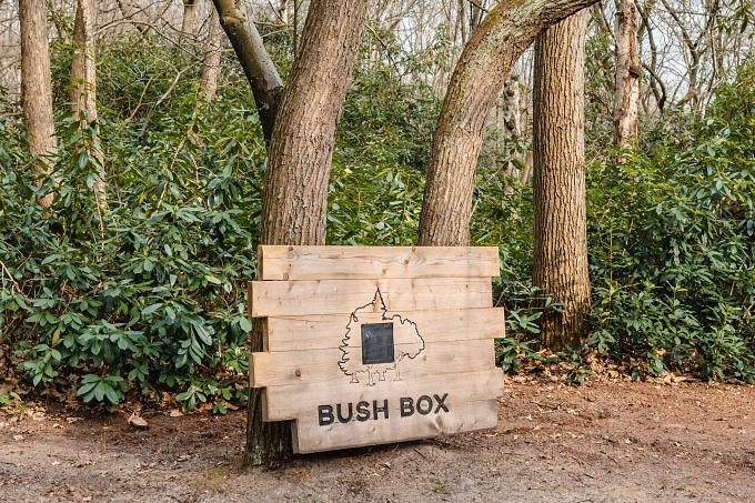Eingecheckt Bush Box, Antwerpen, Belgien
