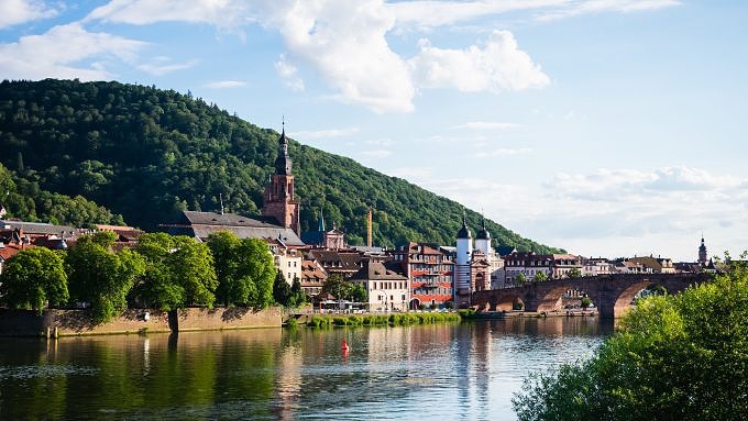 SUP in Heidelberg
