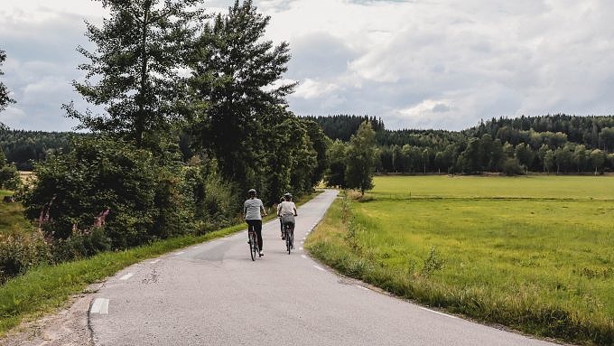 Unionsleden Fahrradtour Schweden
