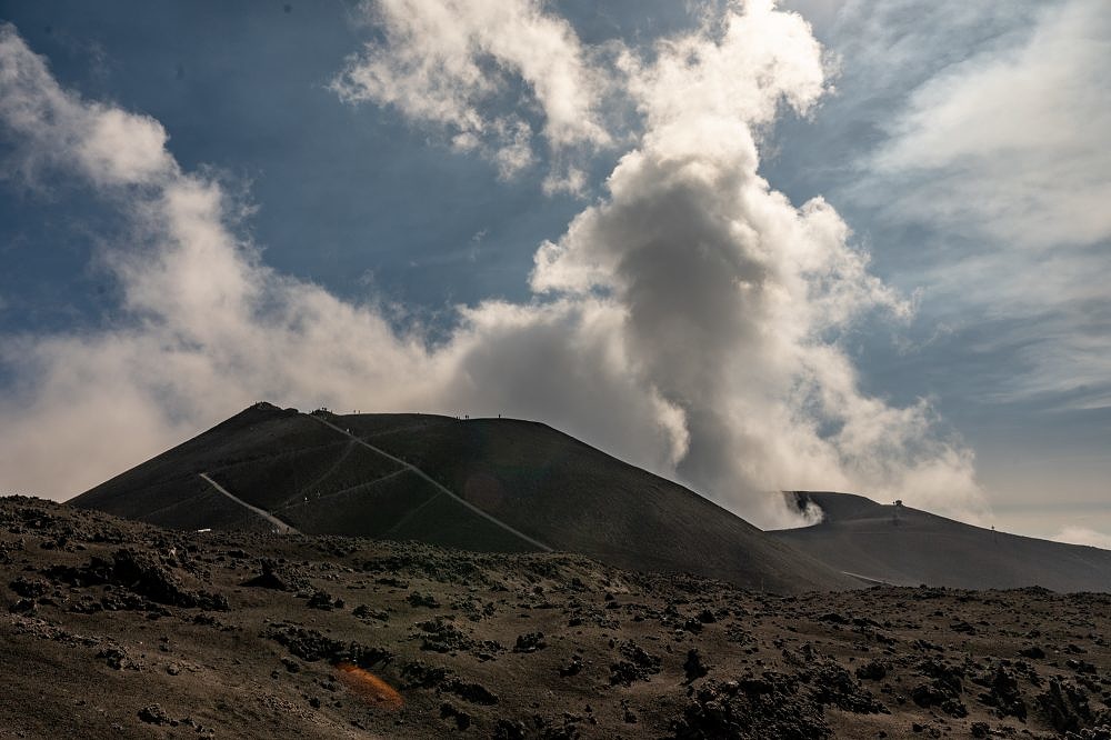 Ätna, Etna, Sizilien, Italien, Vulkan, Wanderung, Besteigung, Berg