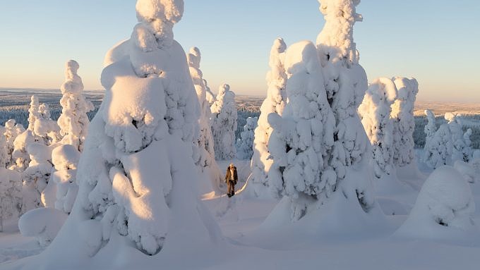Finnisch Lappland, Schneeschuhwanderung, Schneeschuhe