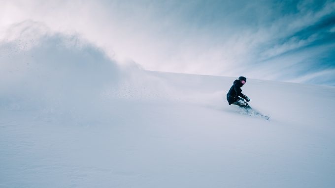 Finnisch Lappland, Ski, Skifahren