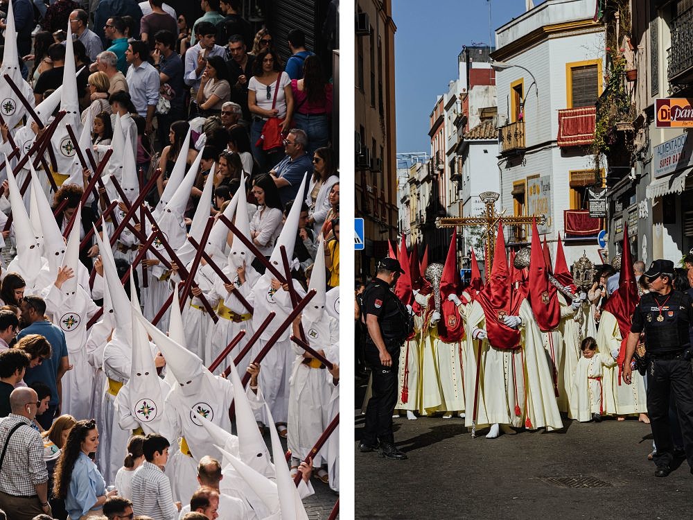 Semana Santa Sevilla, Andalusien, Ostern