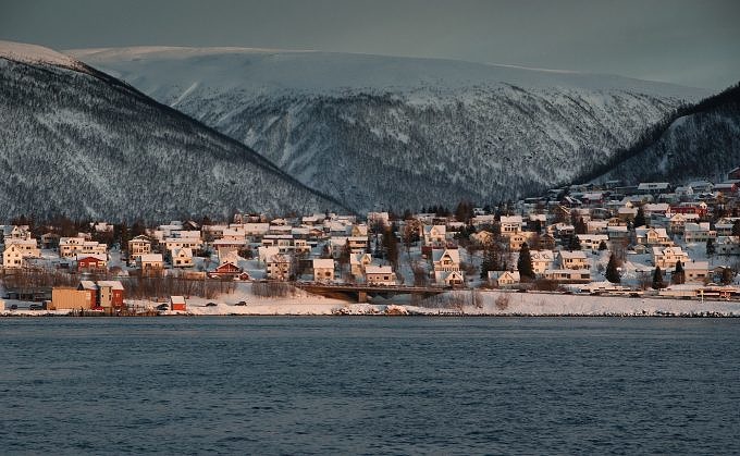 Tromsö, Norwegen, Reiseroute