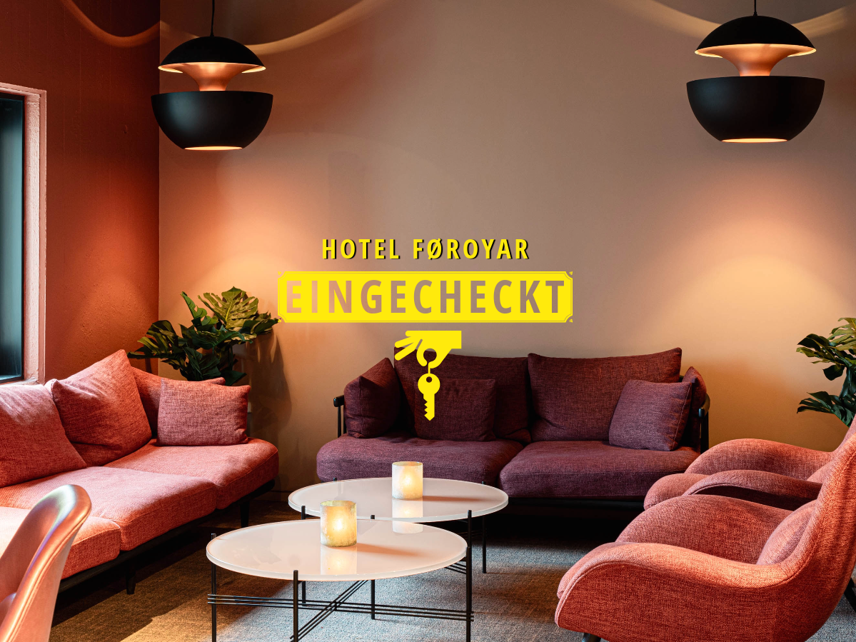 #Eingecheckt – Genieße die Aussicht über die Färöer im Hotel Føroyar